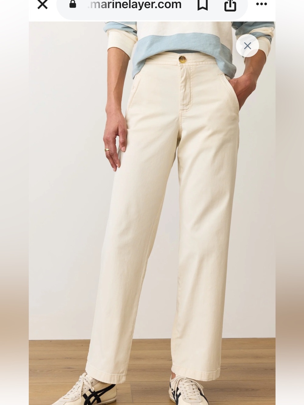 Marine Layer Saturday Pant Size Small - Picture 2 of 12